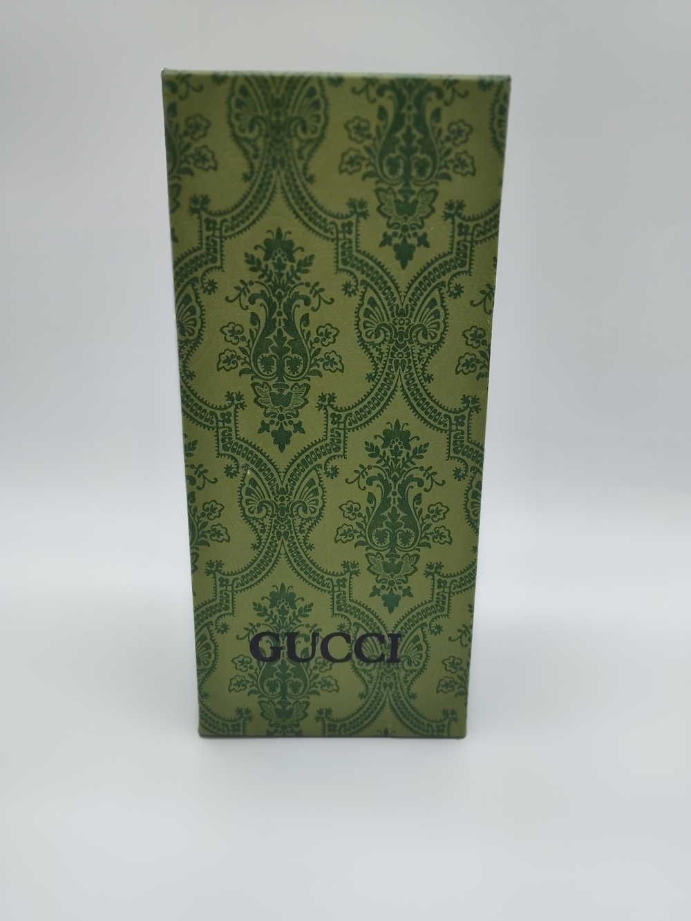 GUCCI Green Damask Gift Box Storage Box Luxe Packaging Decor Vanity LIKE NEW